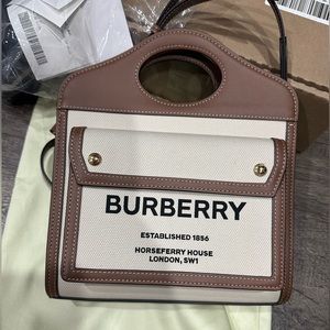 Buberry pocket bag